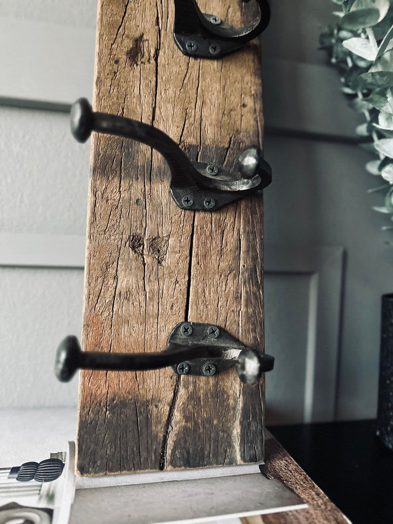 Coat Rack - Wood - Metal