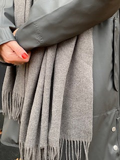 Scarf - ANNIFRIDA - Grey Melange