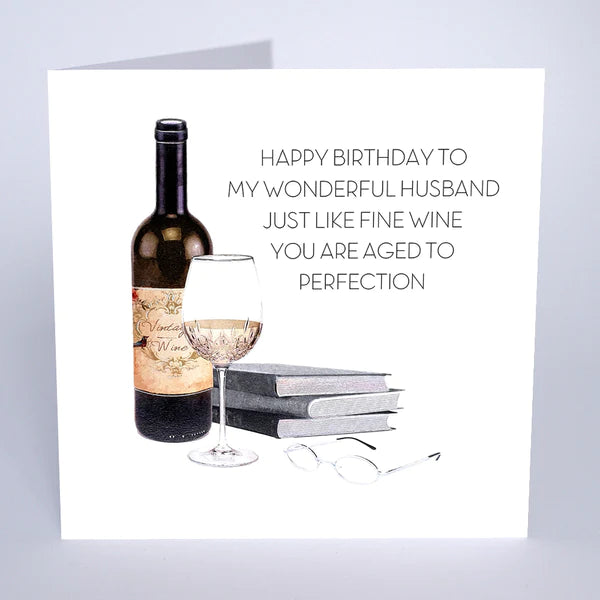 Card- Happy Birthday to a Wonderful Husband