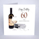 Card 21x21cm - 60th - Aged To Perfection