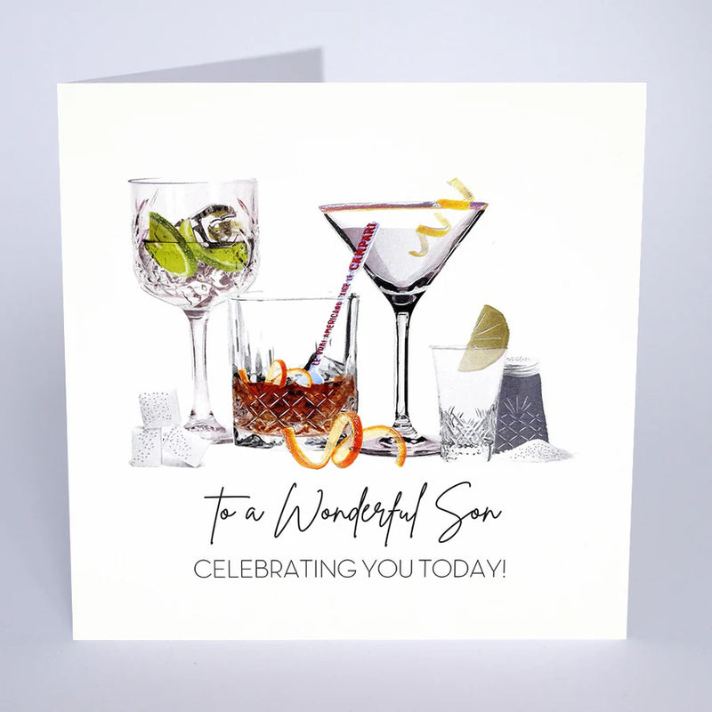 Card - To A Wonderful Son
