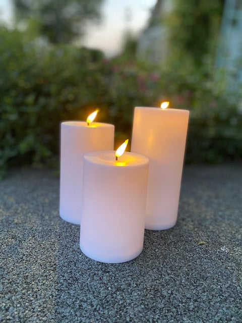 LED OUTDOOR Block Candle - EVERYDAY- H25CM