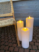 LED OUTDOOR Block Candle - EVERYDAY - H30CM