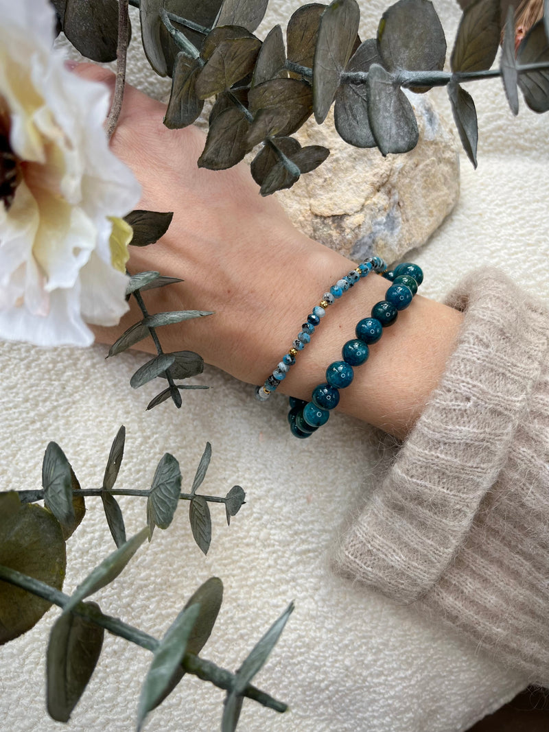 Bracelet - Natural Stones - Teal