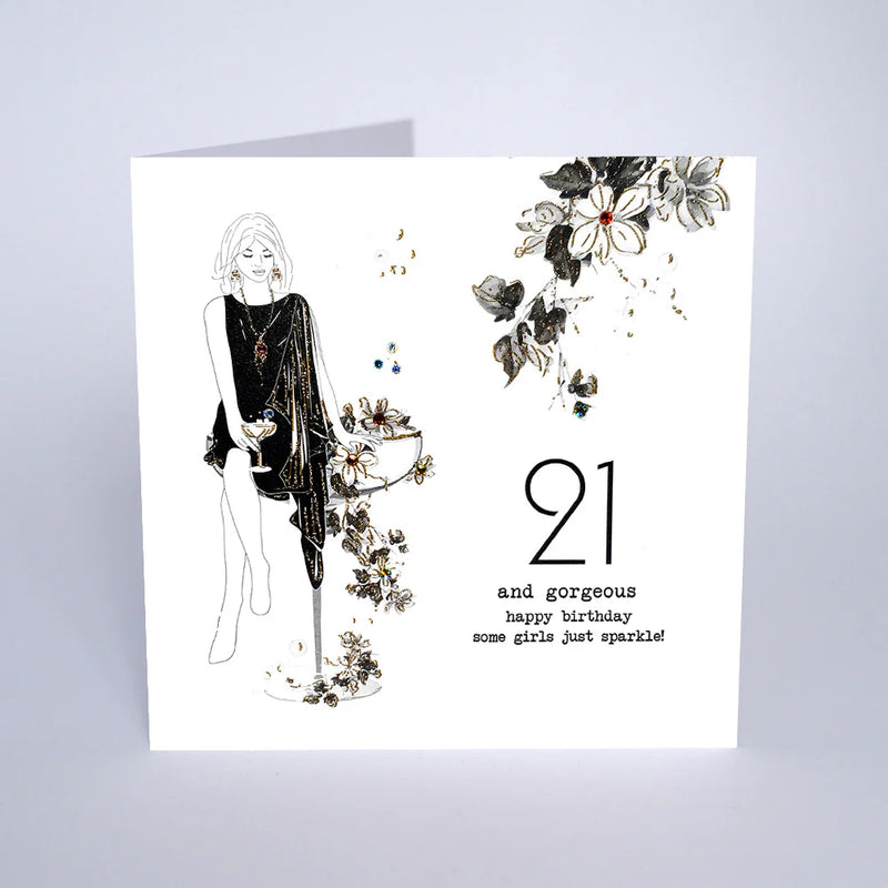 Card - 21 and Gorgeous