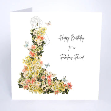 Card -  Happy Birthday To a Fabulous Friend