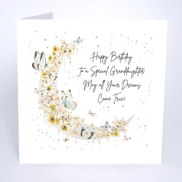 Card - Happy Birthday to a Special Granddaughter....
