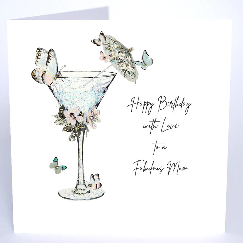 Card - Happy Birthday To A Fabulous Mum