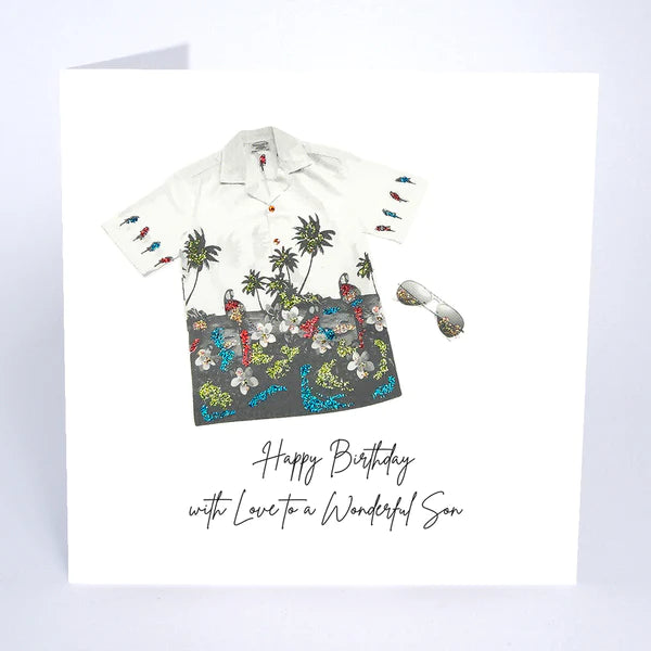 Card- Happy Birthday Wonderful Son