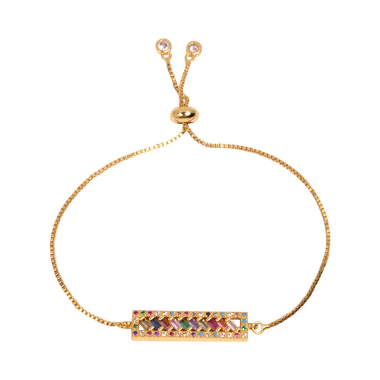 Bracelet - RUBY - Gold Plated