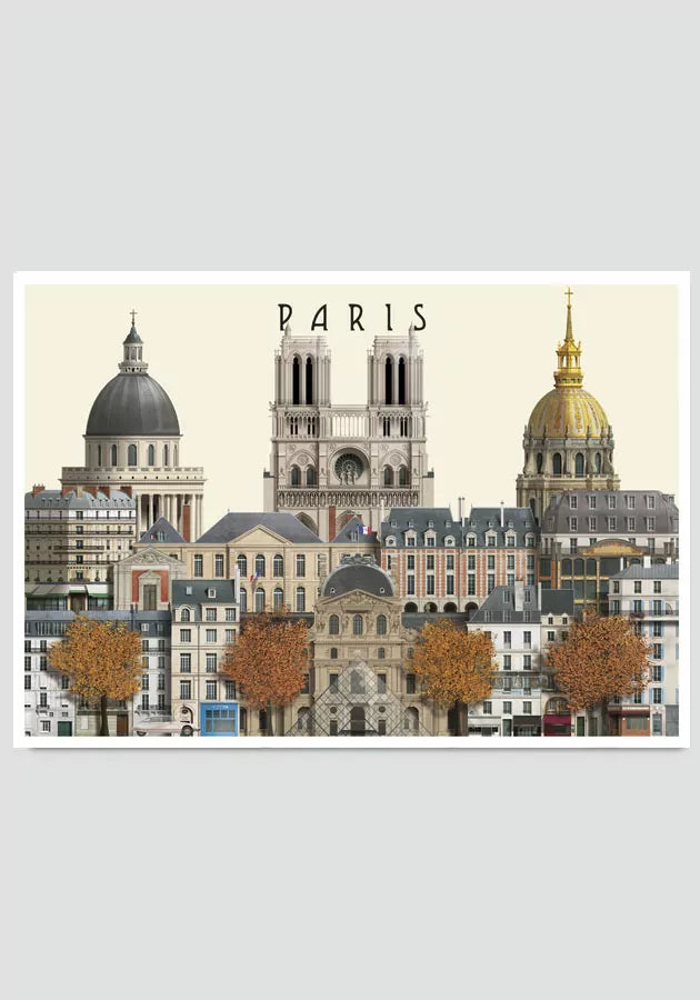 Postcard Paris 1 - Martin Schwartz