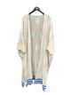 Kimono SAMOS - Offwhite / Aqua - LB