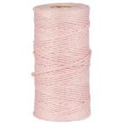 Jute string - Light Pink - 100 m