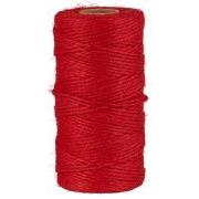 Jute string - Red - 100 m