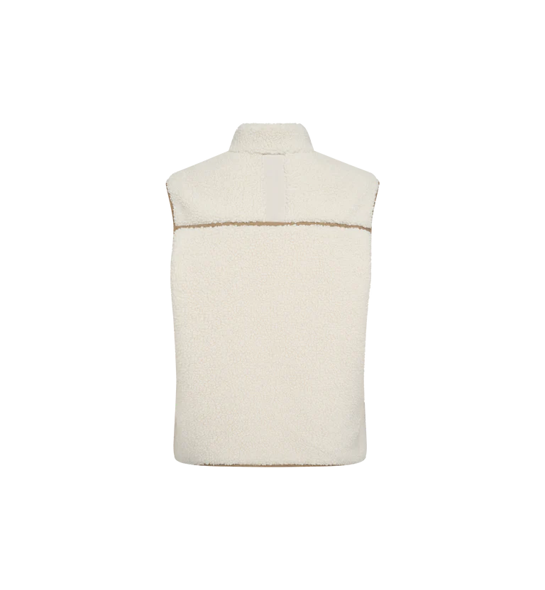 Teddy Waistcoat - ROWE - Ecru