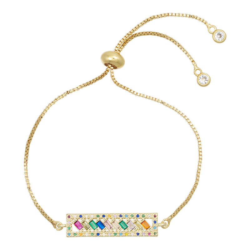 Bracelet - RUBY - Gold Plated