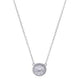 VIA London - Cubic Zirconia Necklace - Sterling Silver
