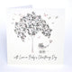 Card - 40 With Love On Baby's Christening Day