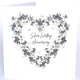 Card - Silver Wedding Anniversary