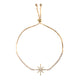 Bracelet - STARBURST - Gold plated