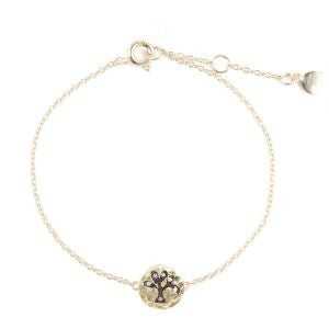 VIA London - Hammered Tree Bracelet