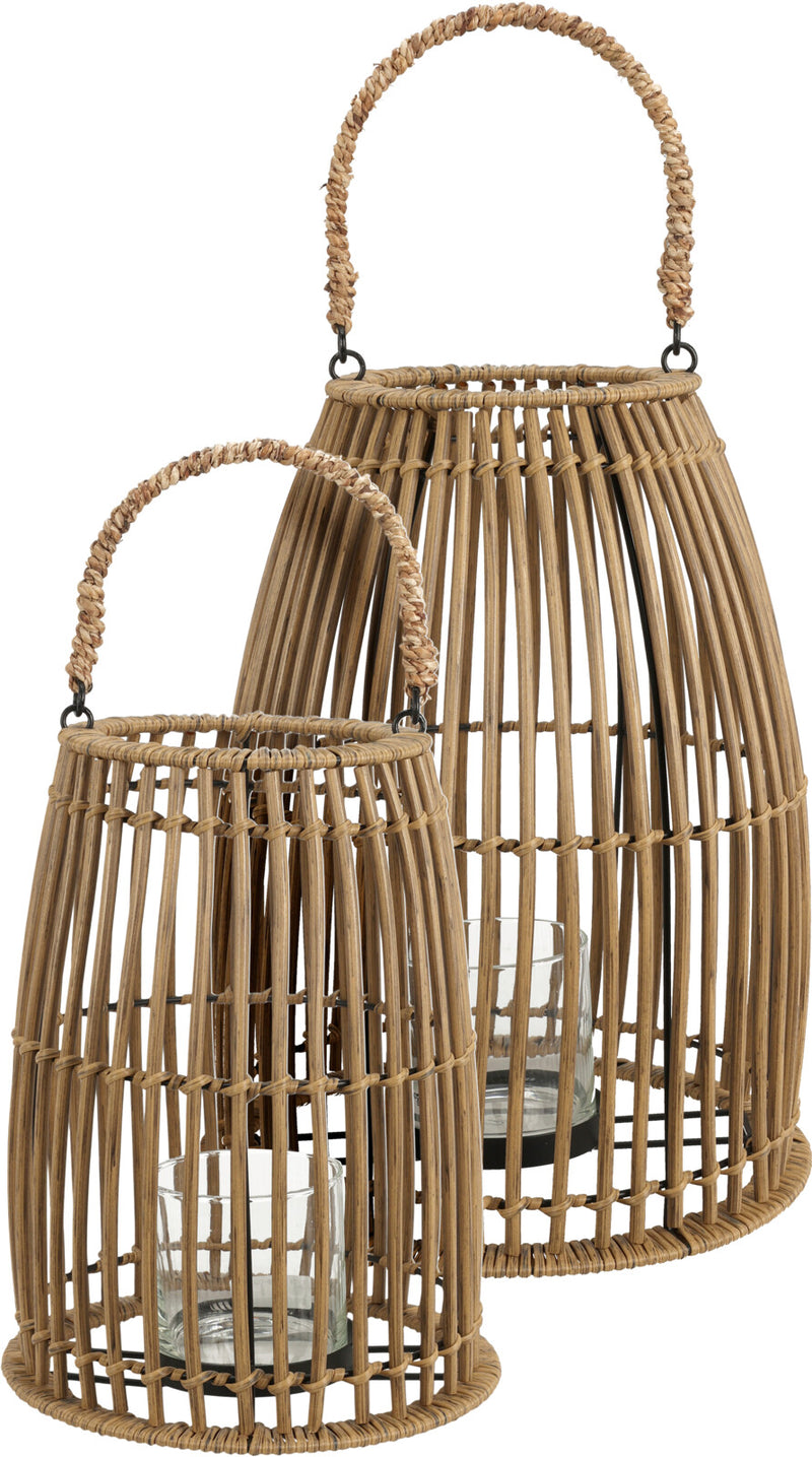 Lantern - H 40 cm - Natural