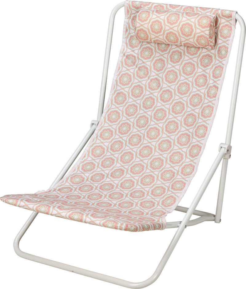 Beach Chair - FESTIVAL - Peach - Foldable