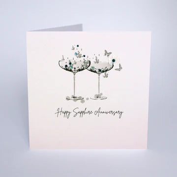 Card - Happy Sapphire Anniversary