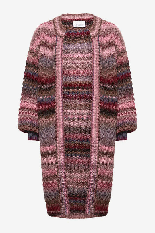 Cardigan - GIO KNIT CARDIGAN - Soft Blush Mix