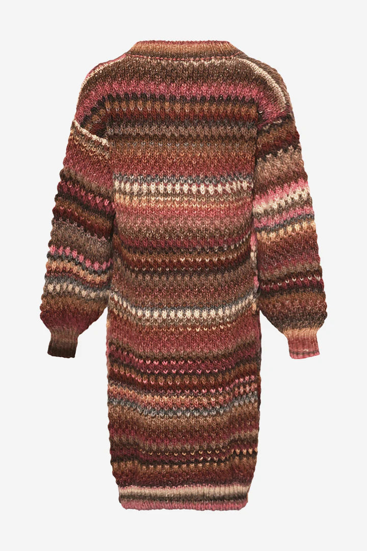 Cardigan - GIO KNIT CARDIGAN - Rust Mix