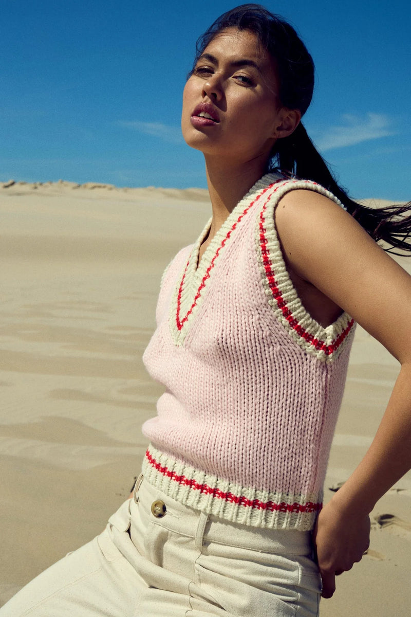 Vest - KAYANNA BERRY COMBO - Knit