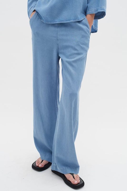 Trousers - Philipa Pant - Light Blue Denim
