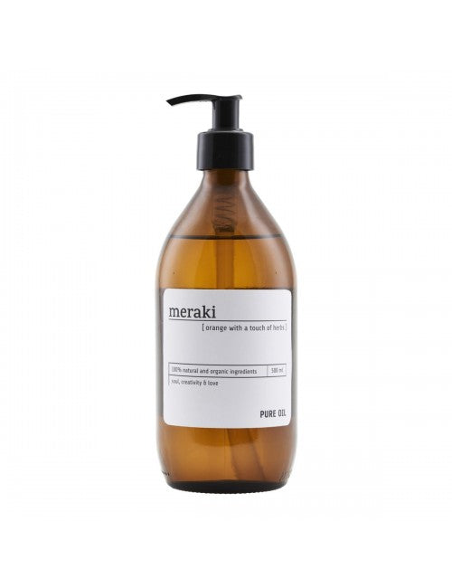 Body Oil - Orange with a touch of herbs