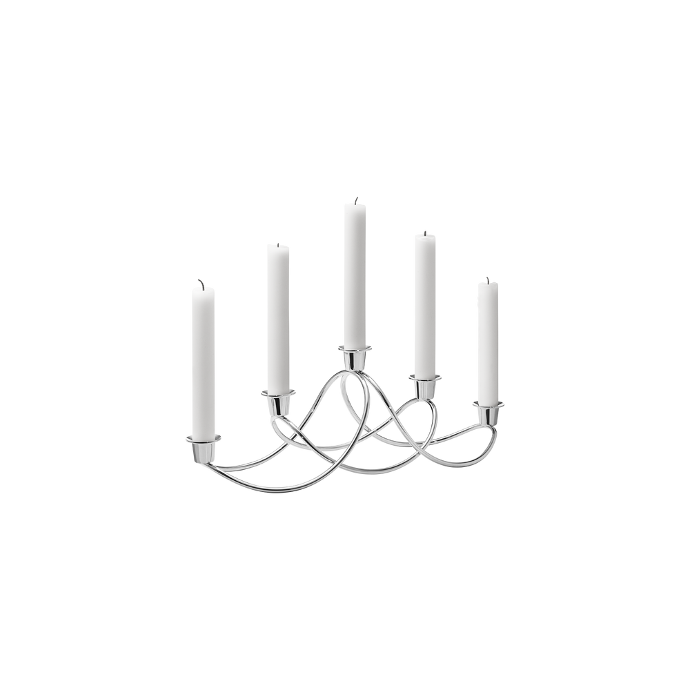 Harmony Stainless Steel Mirrored Candle Holder