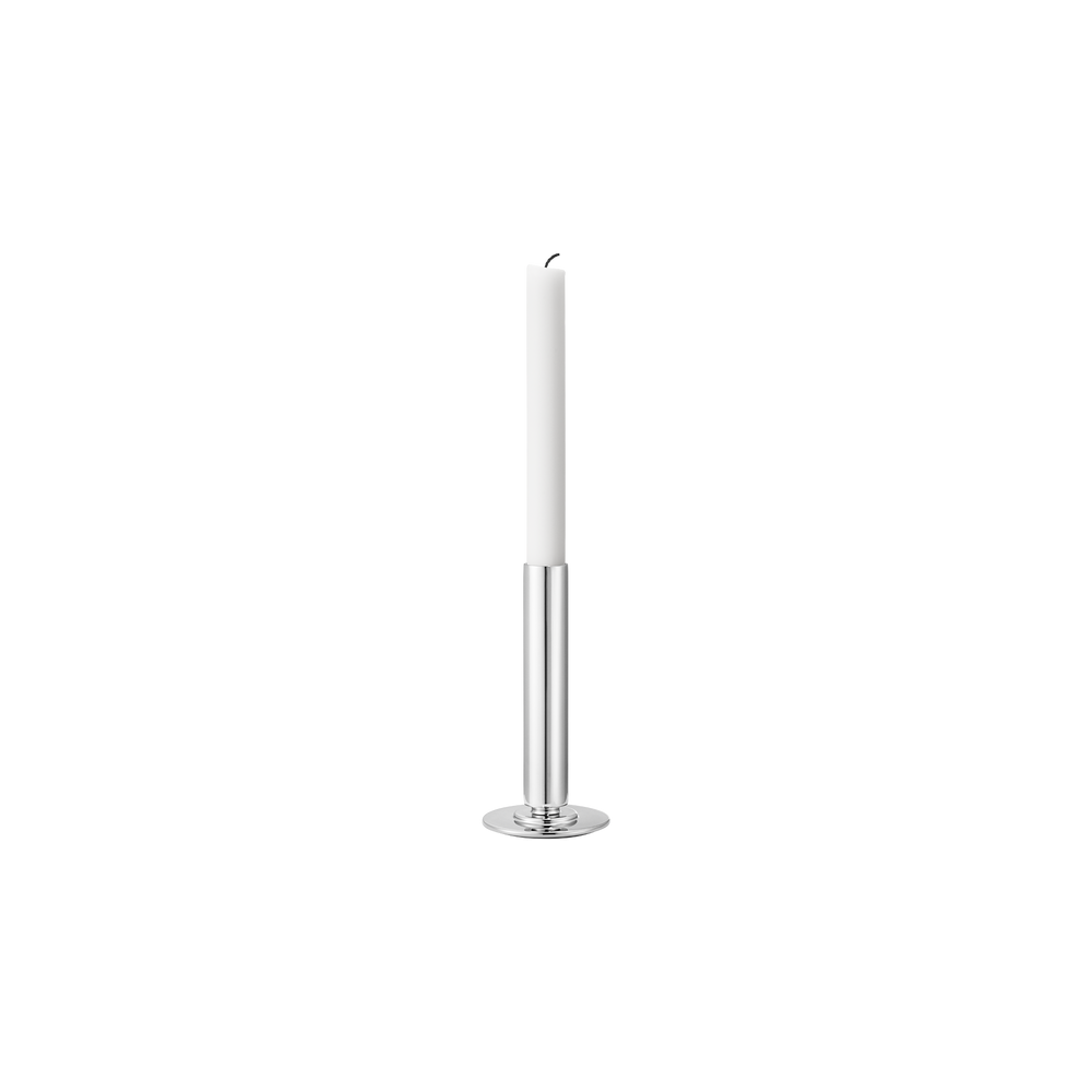 Large Stainless Steel Manhattan Candle Holder