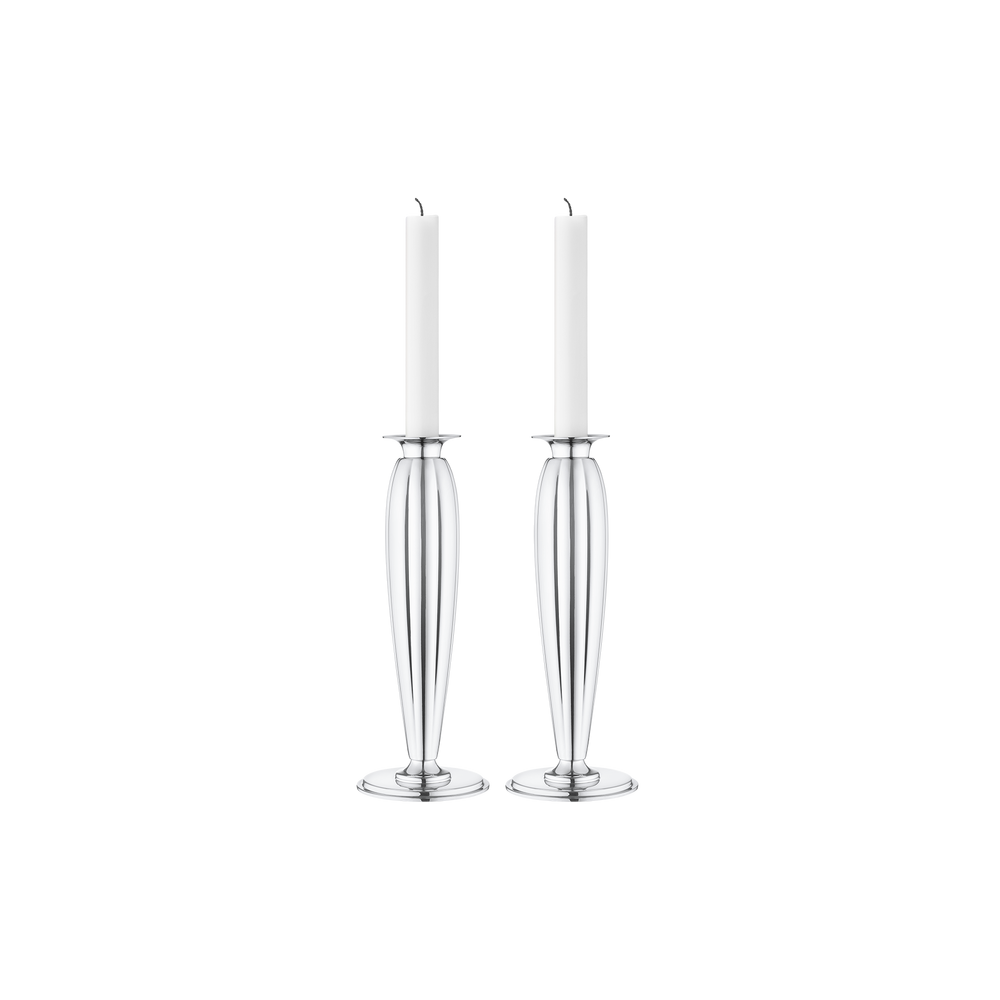 Stainless Steel Mirrored Bernadotte Candle Holder