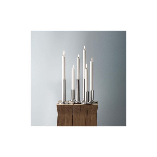 Small Stainless Steel Manhattan Candle Holder