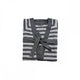 Hammam Bathrobe - Black and White
