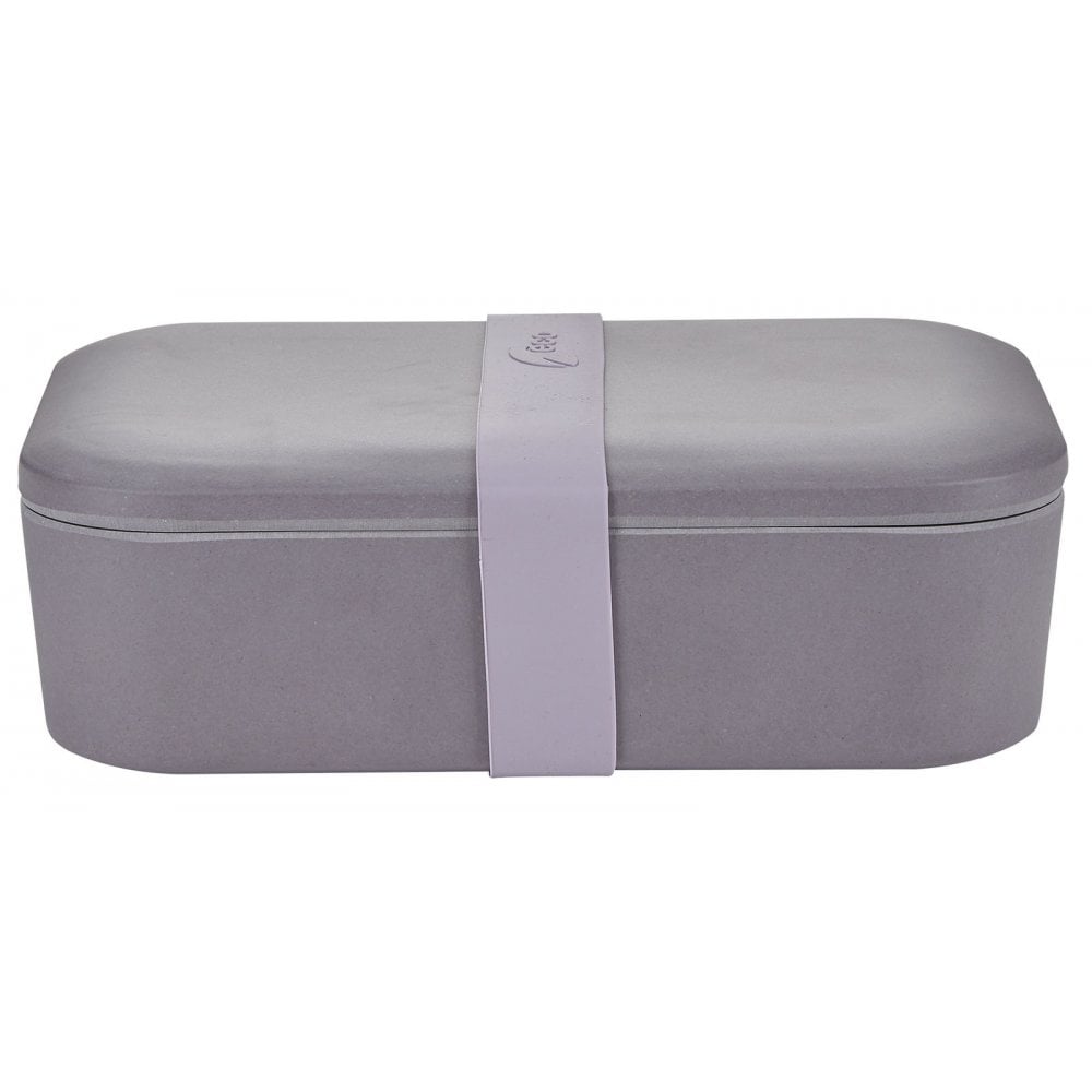 Lunch Box with Silicone Band - Lavender