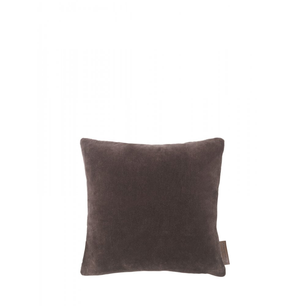 Small Velvet Cushion - Raisin