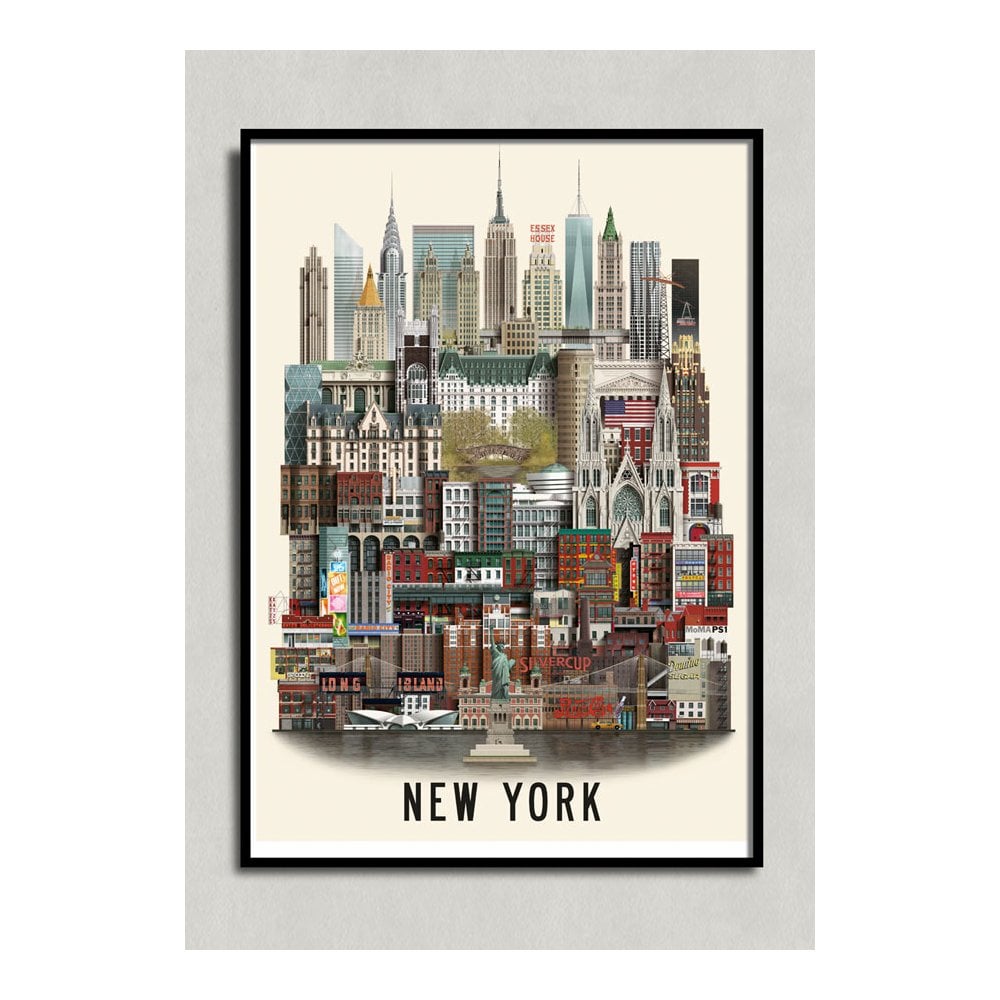 New York City Poster A3