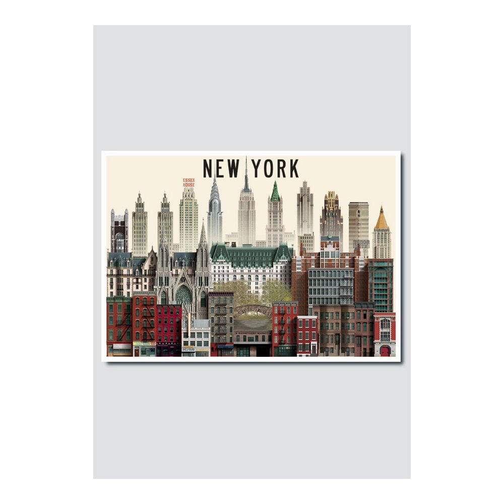 New York 1 City Card A5