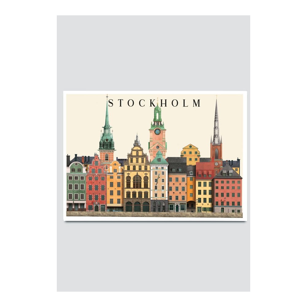 Stockholm 1 City Card A5