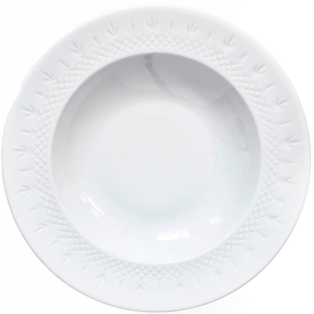 Crispy Series Deep Plate - White
