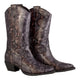 Boots Cowboy - Grey Multi Snake Print