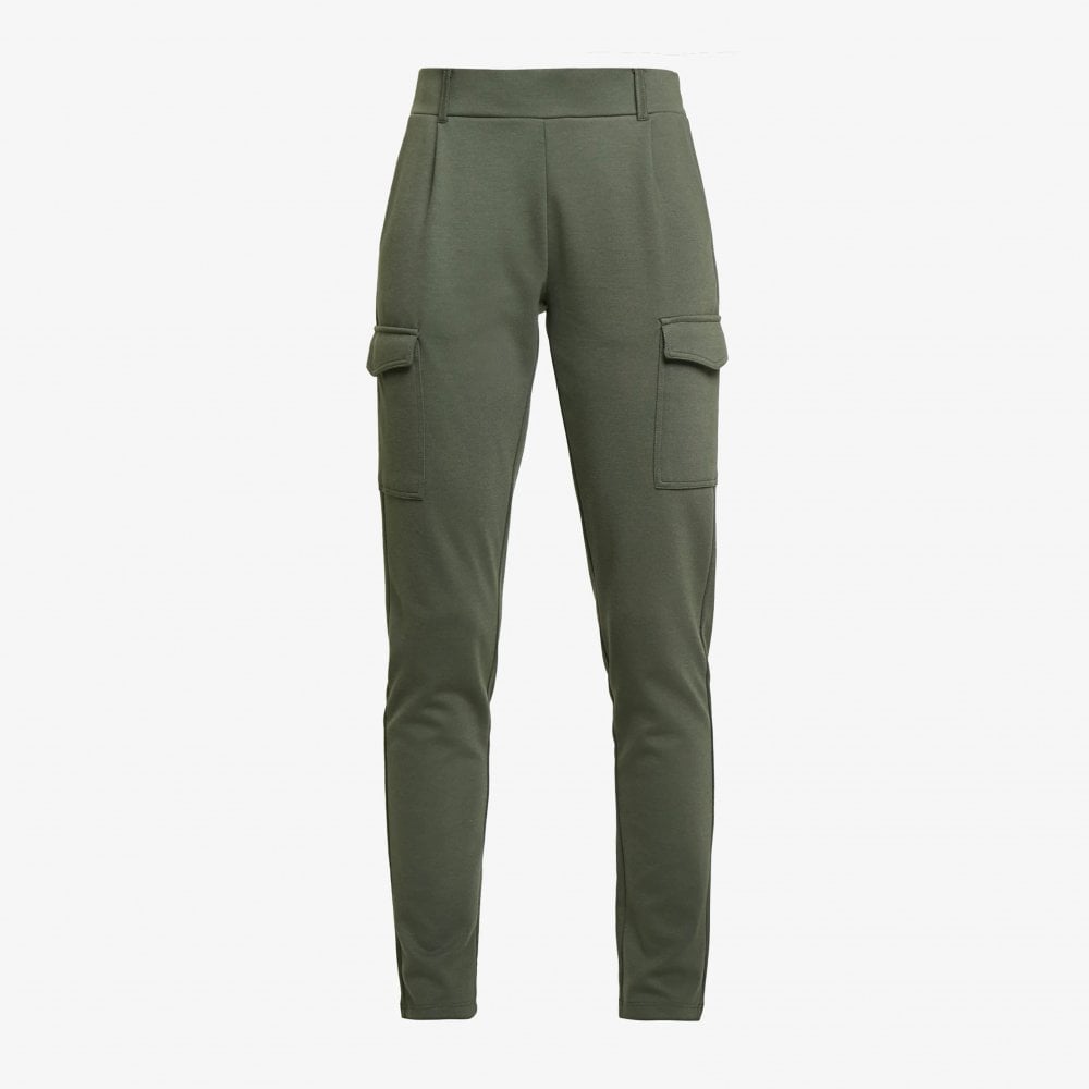 Dena Cargo Style Green Tracksuit Pants