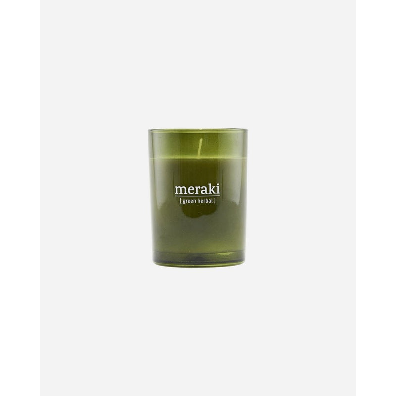 Scented Candle - Green Herbal