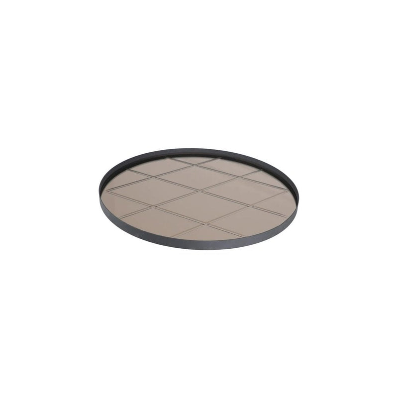 Harlequin Tray - Round Bronze