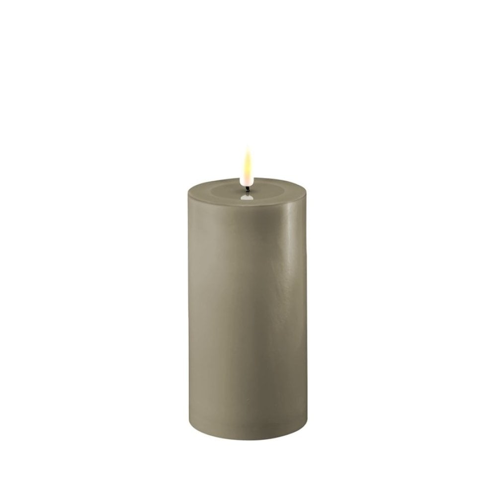 Sand - LED Candle - 15cm