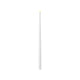 Dinner Candles LED - H 38cm - Set/2 - White